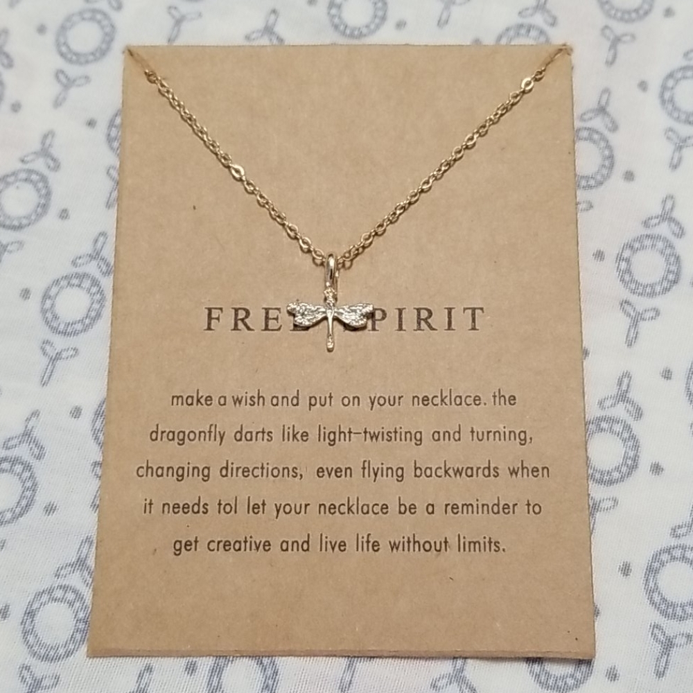 Dragonfly Free Spirit Necklace